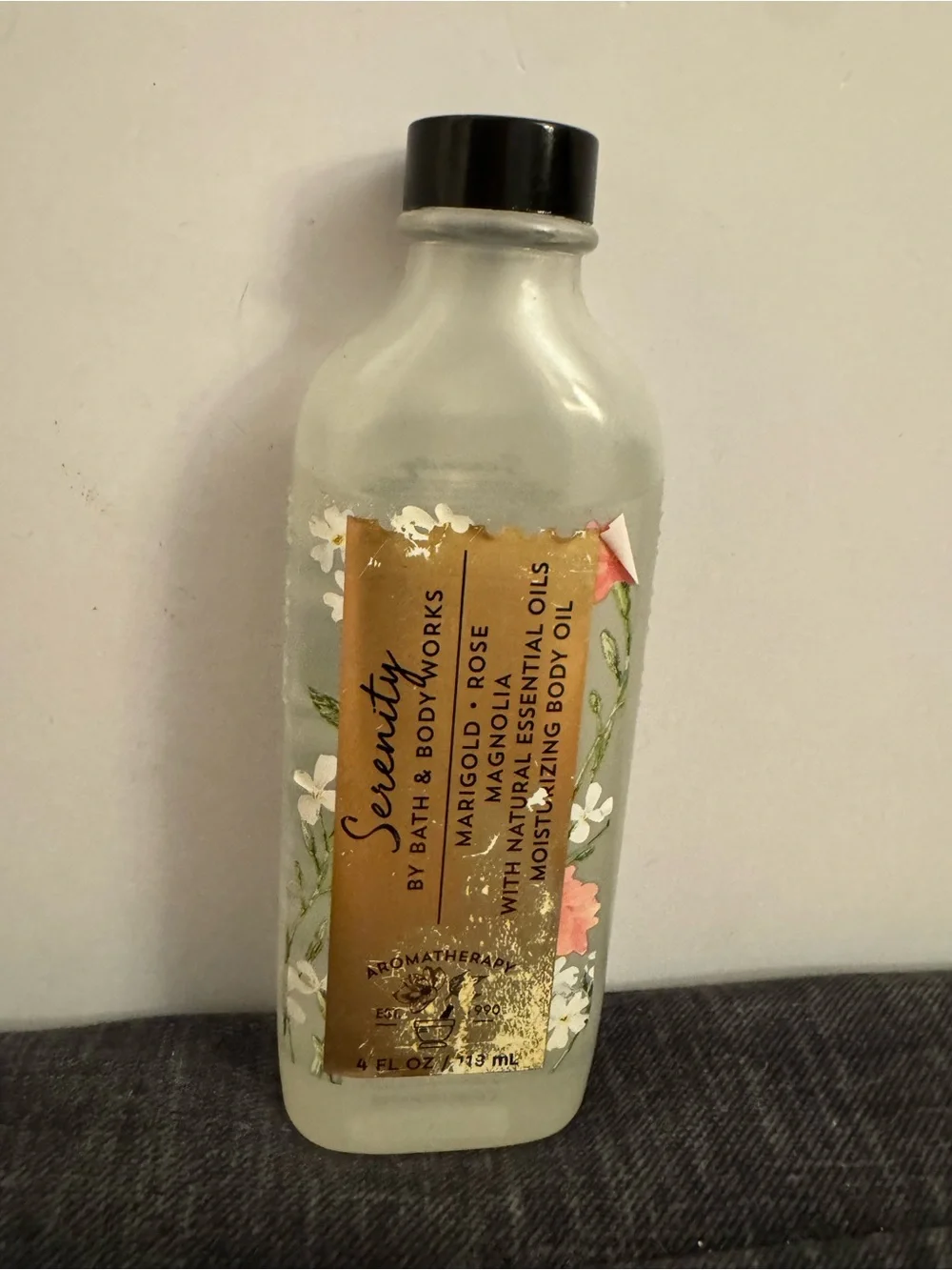 Bath & Body Works Serenity Marigold + Rose Body Oil 4 oz J19